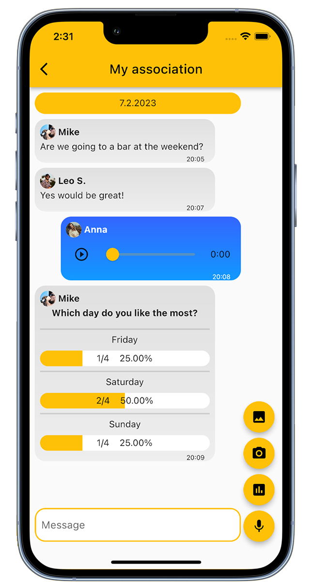 Bierwart App Groupe de discussion